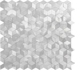 Мозаика 25,5x26,5x0,8cм алюминиевый сплав (HLC17)