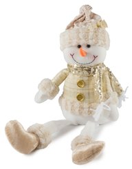 Фигура Снеговик 48см, с длинными ножками, SYGZWWA-37230098
