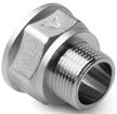 Переход латунный Pro Aqua 3/8"x1/2" наружная-внутренняя резьба