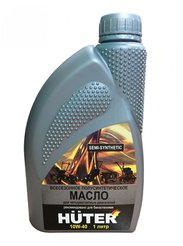 Масло 4-х тактное полусинтетическое Huter 1л