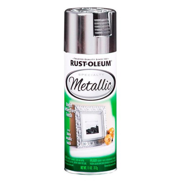 Краска Rust-Oleum Specialty с эффектом яркого металлика (цвет:серебро),спрей 0,312кг