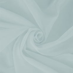 Вуаль однотонная TERGAL DOBBY голубой 300см 