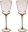 Набор бокалов д/белого вина Lefard Twist&Shine Pink 380мл 2шт стекло