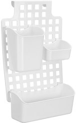 Органайзер кухонный навесной 38х29см 3 контейнера, пластик