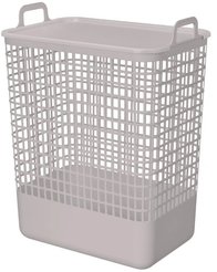 Корзина д/белья Econova Kobo 35л 38x26,2x50см ПП светло-бежевый