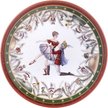 Поднос сервировочный Agness Щелкунчик 33см сталь окрашенная