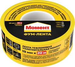 Лента тефлоновая уплотнительная (ФУМ) Момент (20м)