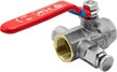 Кран шар.3/4" с дренажем и воздухоотводчиком вн-вн Optima HLV-101245.N.02