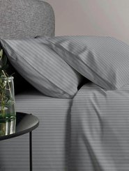 Комплект постельного белья 2сп. WENGE нав.70х70- 2шт Лунная соната серый, перкаль