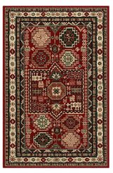 Ковер ДАРГА (DARGA) арт.F667 красный\кремовый 0,8х1,5м