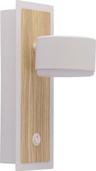 Бра Scelte 4460-1W WH+WOOD, 1xGX53/15W (12,5х8х22мм)