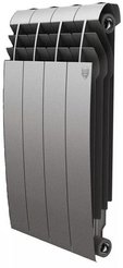 Радиатор биметаллический Royal Thermo BiLiner Silver Satin 500 4 секции