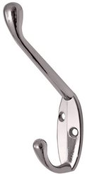 Крючок для пальто и шапки средний LK0402 хром