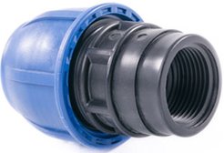 Муфта компрессионная ПНД d32x1/2" внутренняя резьба