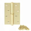 Петля Avers 100х70х2,5-B-GM-R мат.золото правая