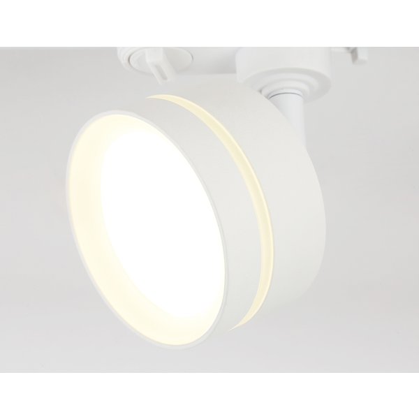 Светильник трековый Ambrella light GL5384 WH/FR GX53 белый/белый матовый