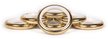Кольца для карниза Ст.Золото 25мм YR003-BR25