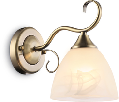 Бра Ambrella light TR3048 SB/FR бронза/белый матовый 1хE27