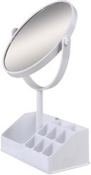 Зеркало косметическое настольное 140х175/165х290 белый