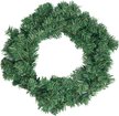 Венок новогодний 40см, ПВХ
