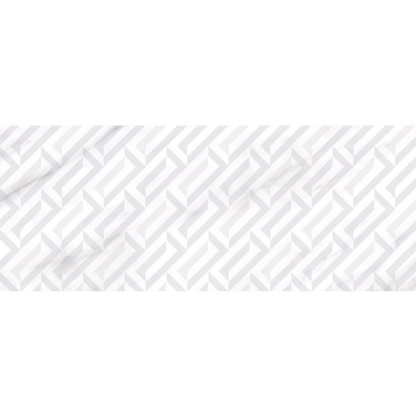 Плитка настенная Alpi Geometria 20,1x50,5 белая 1,52м²/уп (508811101)