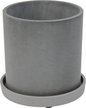 Горшок бетонный Грэй d15см h15см v1,8л, цилиндр, серый