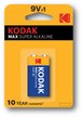 Батарейка алкалиновая Kodak 6LR61-1BL MAX SUPER крона 1шт