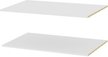 Полка д/шкафа Рум 96,8х1,6х57,6см ЛДСП Белый 2шт