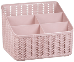 Органайзер кухонный Idea Вязание 5 секций 14х18,5х14см чайная роза ПП