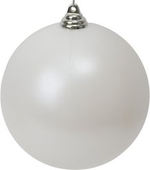 Шар 14см, светлое золото/жемчужно-белый, SYQA-0125031