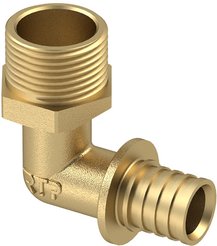 Угольник аксиальный 16X3/4'' наружная резьба RTP