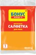 Салфетка д/пола Бонус 50х60см вискоза