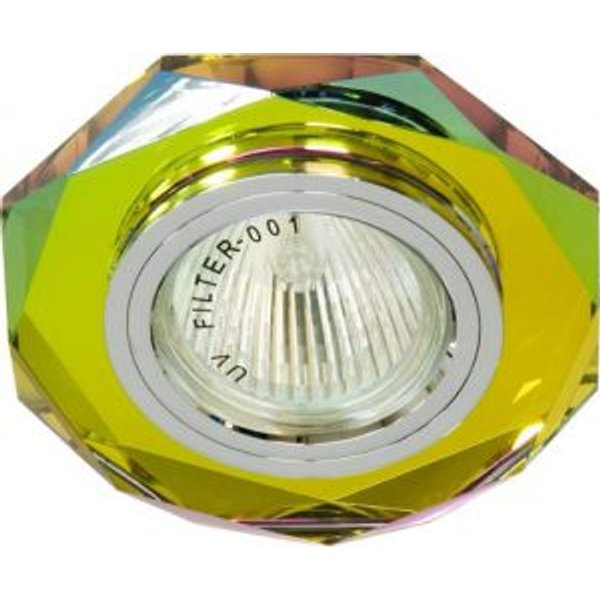 Светильник дек.Feron 8020-2 MR16 50W G5.3 5 мульти серебро