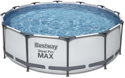Бассейн каркасный круглый Steel Pro Max 366х100см, 9150л, 56260