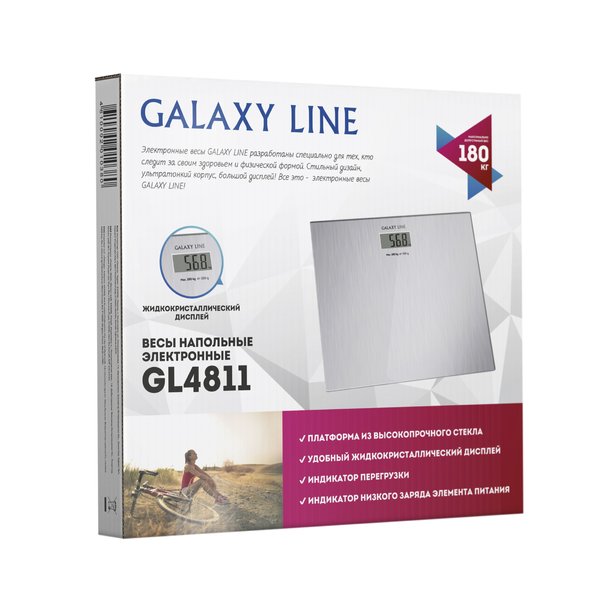 Весы напольные электронные Galaxy Line GL 4811 до 180кг