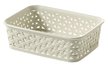 Корзинка д/хранения Curver MY STYLE А6 19,8х14,2х6см крем.,пластик