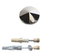 Держатель для стекла и зеркал Lincos Л0643 16мм S4-5 никель