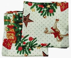 Набор салфеток сервировочных Альпийская сказка 45х45 2шт хлопок