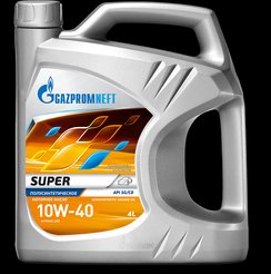 Масло моторное Газпромнефть Super 10W-40 полусинтетическое 4л
