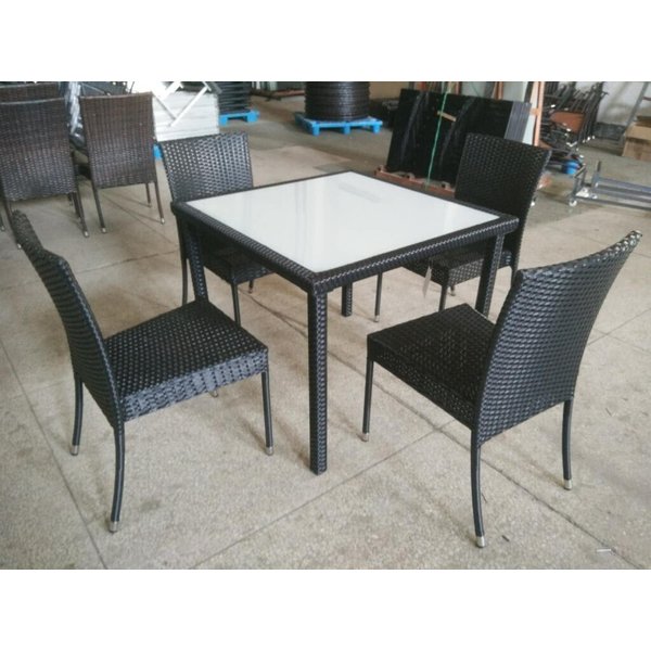 Комплект мебели F6032 5 предметов (стол, 4 стула)