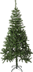 Ель искусственная Зимняя 180см d100см, хвоя 6см: ПВХ, металл.подставка 45см, SYTC-0824100