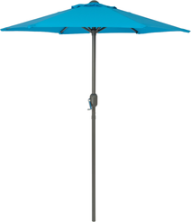 Зонт пляжный Дакка d1,8м стойка d32мм, 6 ребер, сталь/полиэстер 160г, синий, YN7001