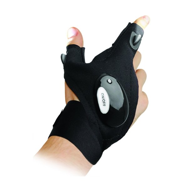 Фонарь-перчатка duwi со встроенной подсветкой (комплект 2 шт)