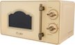 Печь микроволновая соло LEX FSMO M.03 IV 700Вт, 20л, механическое управление, ретро, бежевый
