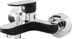 Смеситель для ванны IDEAL STANDART TYRIA BC157HS черный/хром