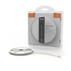 Лента светодиодная Gauss Basic 5050/60 12В 10Вт/м 3000K 10мм IP65 5м теплый белый