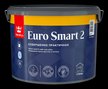 Краска интерьерная Tikkurila EURO Smart 2 глубокоматовая белая (9л)