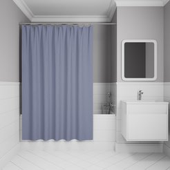 Штора для ванной IDDIS 200x240см BD03P24i11, полиэстер
