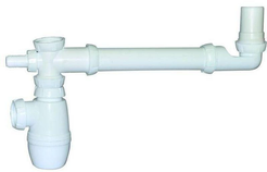 Сифон Siphon 2 для двойной чаши в комплекте, выпуск 3,5 дюйма