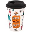 Кружка с крышкой Lefard Coffemania Have a nice day 400мл фарфор